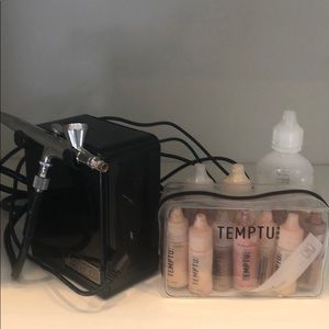Temptu air brush make up device 4 flawless makeup